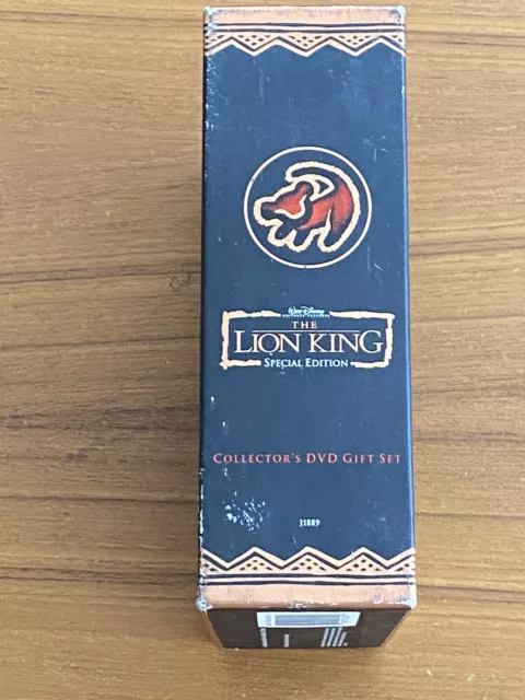The Lion King Disney Collectors DVD Gift Set XLNT! DVD, Book, Cards 2