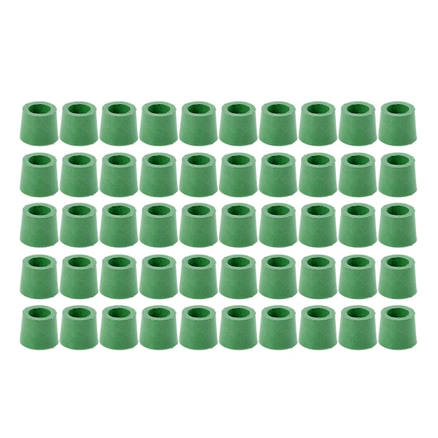 50pcs A/C 1/4 Charging Hose Manifold Repair Sealing O-ring Rubber Gasket Green