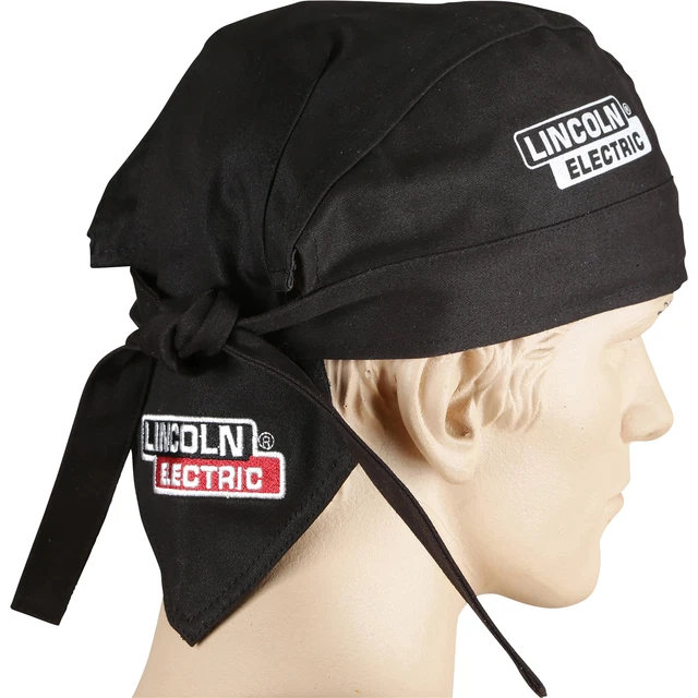 Lincoln Electric Premium Doo Rag - Black, One Size Fits Most, Model# KH822