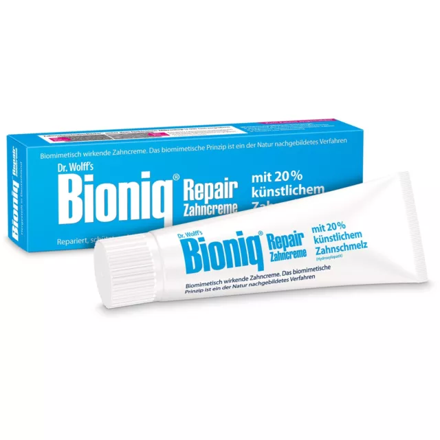 Bioniq® Repair Zahncreme, vegan und frei von Fluorid 75 ml