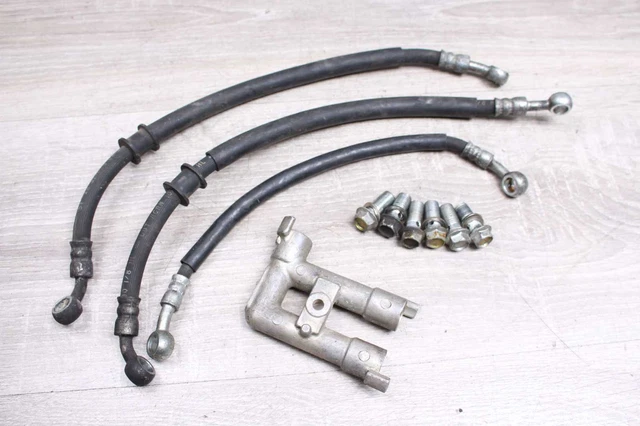 Set Flessibile Del Freno Tubazione Davanti Suzuki Gsx-R 1100 Modello M GV73C/M
