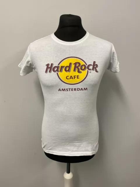 Hard Rock Cafe® Amsterdam Herren T-Shirt Gr. M shirt fit FITNESS SPORT 13393