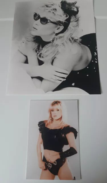 Samantha Fox Lot de 2 photos