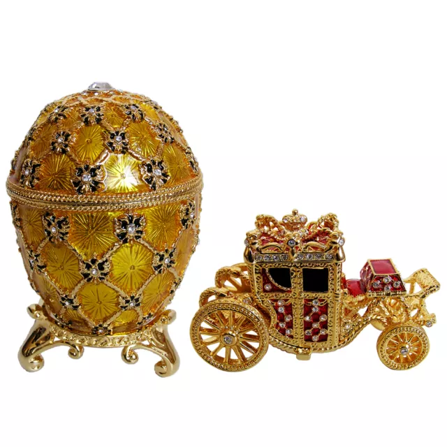 Oeuf Faberge - Couronnement - copie Oeuf Couronnement plus célèbre Oeuf Faberge