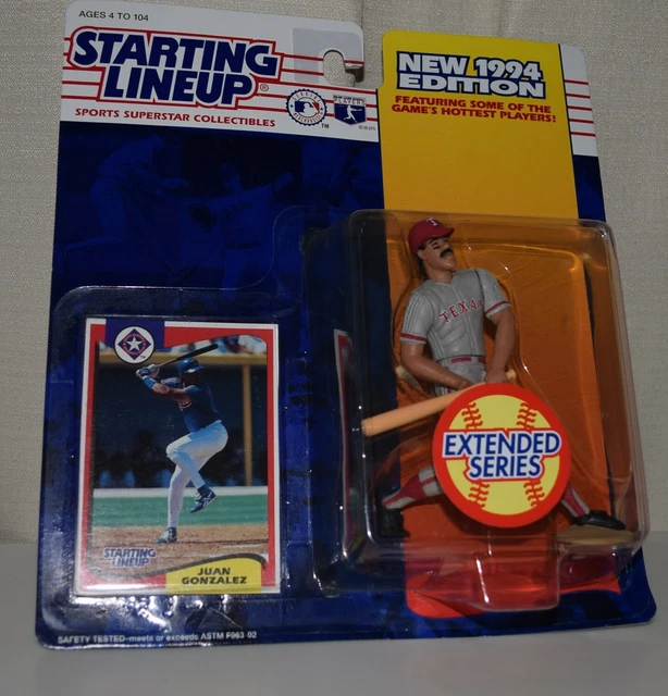 1994 Starting Lineup 68565 - Juan Gonzalez * Texas Rangers 1 - Mlb Slu Ext
