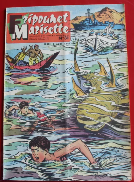 FRIPOUNET MARISETTE - n°31 du 03.08.1961 - EO