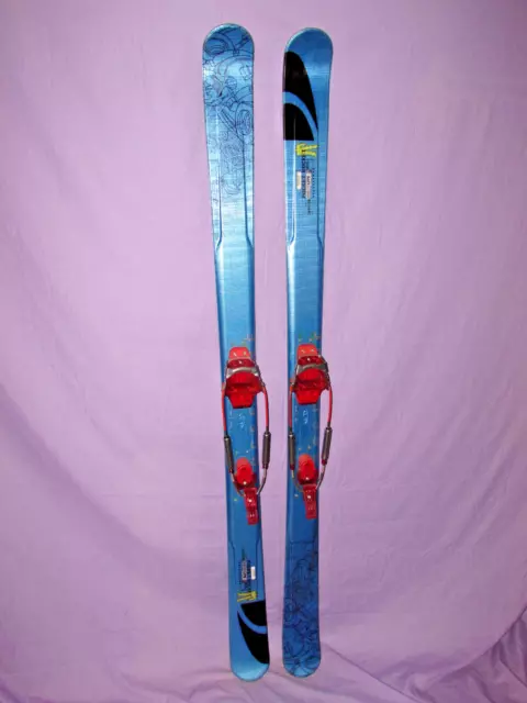Salomon Pocket Rocket twin tip skis 175cm with G3 Targa TELEMARK ski bindings ~~