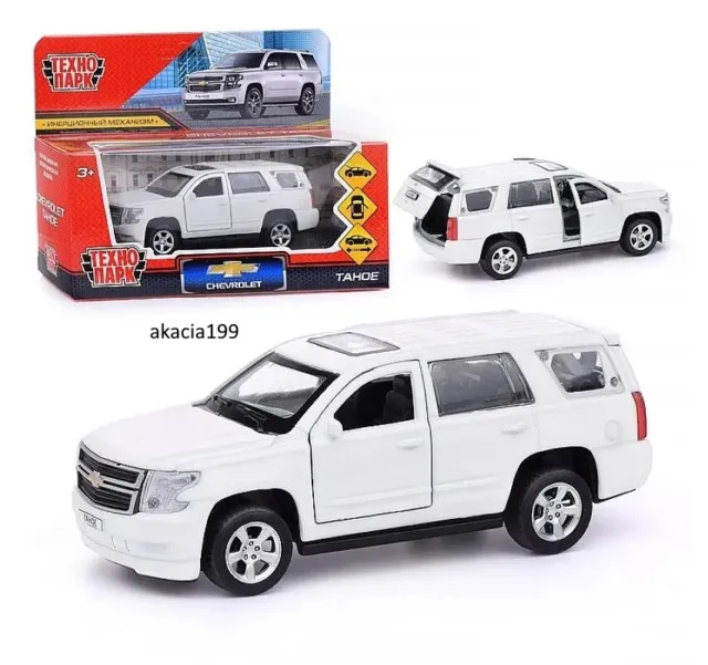 Chevrolet Tahoe Metal Model Car Collectible Diecast Vehicles Toy Cars Scale 1/36