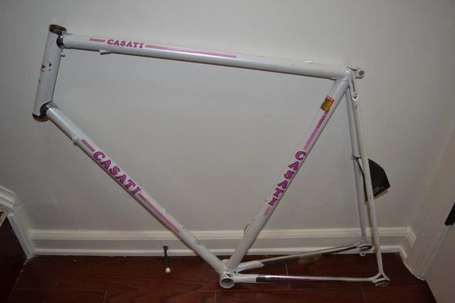 Cadre Vélo Casati Monza Gold Line S - Columbus SLX, 61 Cm, Or, Années 1980