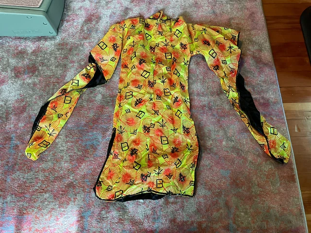Vintage Handmade Childrens Kimono Robe (34" length)