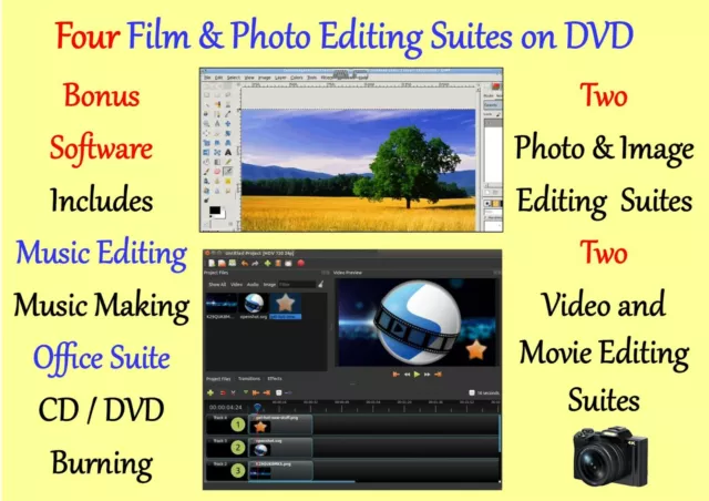 Film Photo Photography Image Editing Software Suite Windows Edit  4 Programs
