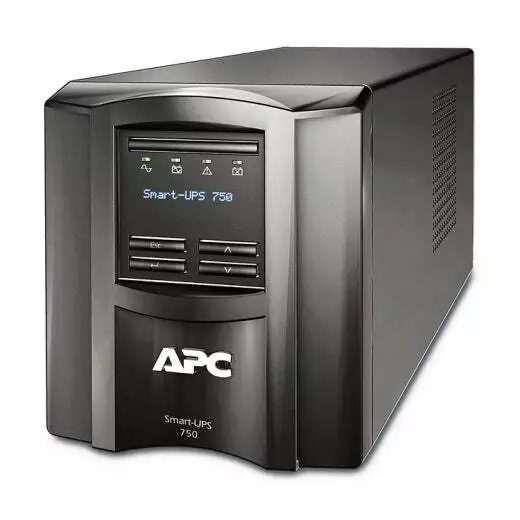 APC Smart-UPS 750VA/500W Line Interactive UPS, Tower, 230V/10A Input, 6x IEC C13