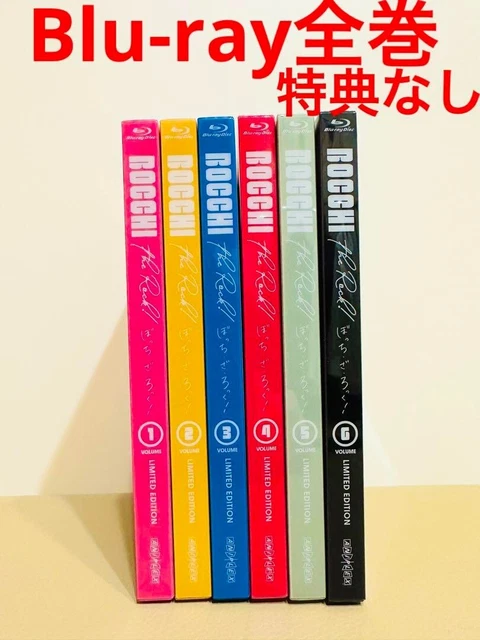 BOCCHI THE ROCK Vol.1~Vol.6sets Blu-ray Booklet Soundtrack with Box New