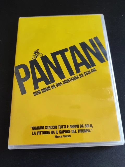 Dvd   Pantani  Ogni Uomo Ha Un Montagna Da Scalare