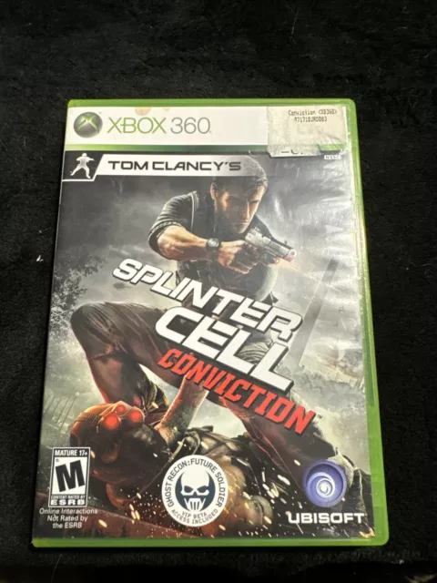 Tom Clancy's Splinter Cell Conviction Xbox 360 2010 (MANUAL ONLY) (D2) on  eBid United States