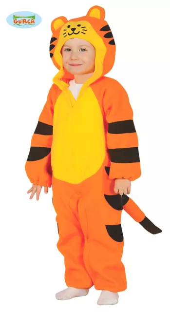 Costume Carnevale Bimbo Tigre In Caldo Peluche PS 26107