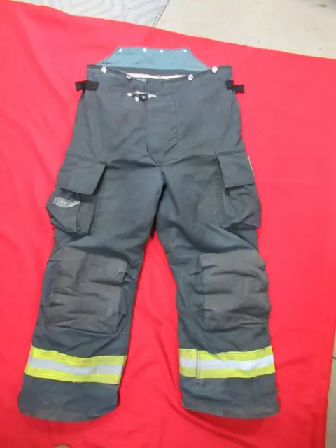 BLACK FIRE DEX DRD 38  X 29 Firefighter Turnout Bunker PANTS GEAR RESCUE TOWING