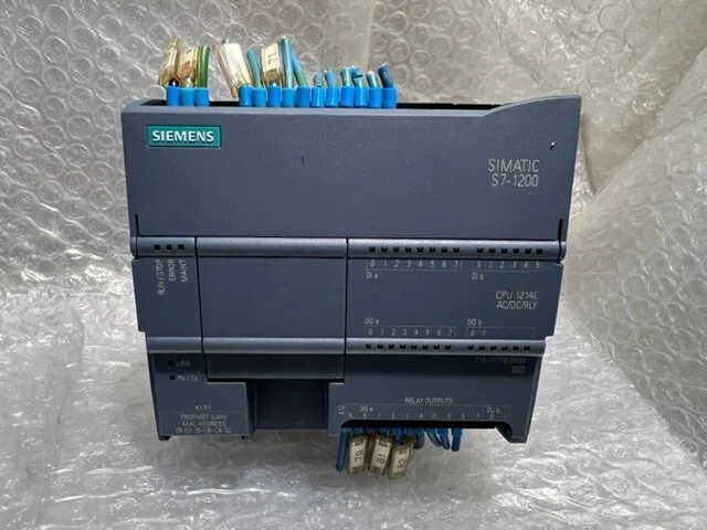 SIEMENS SIMATIC S7-1200 Cpu 1214C Ac Dc Rly 6Es7 214-1Bg40-0Xb0 EUR 279 ...