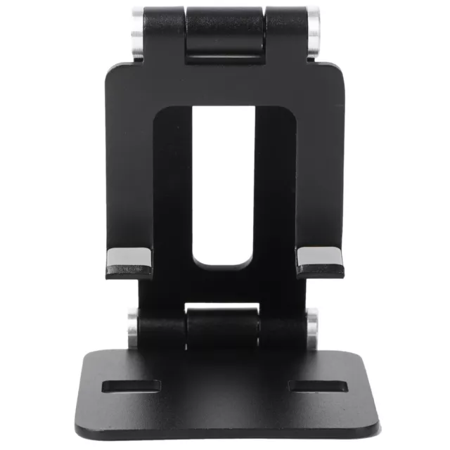 Folding Tablet Stand Cell Phone Stand Adjustable Stand Holders for Desk (Black)