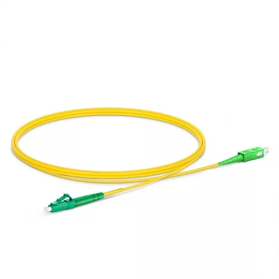 Glasfaserkabel / LWL Patchkabel / Singlemode PVC Simplex / LC APC auf SC APC 🔝