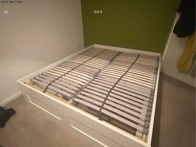 Ikea brimnes on sale bed slats
