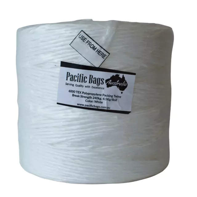 Pack of 1 -  Poly Bale Twine - 6000 TEX - Break Strength 240 KG