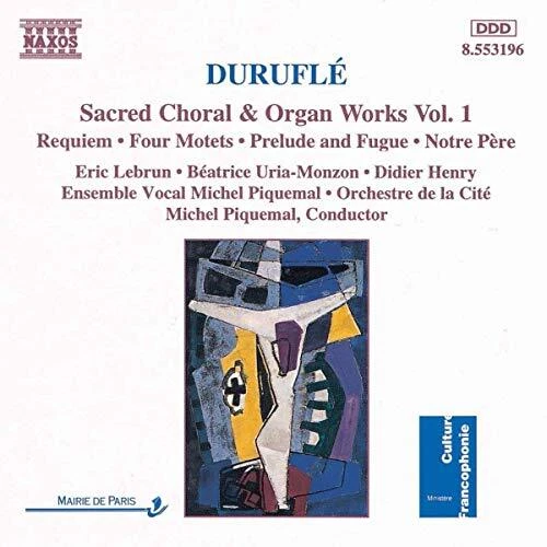 Durufl�: Sacred Choral and Organ Works, Vol.1 -  CD 61VG The Cheap Fast Free The