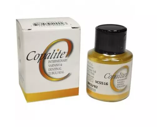 Copalite Varnish with anti-microbial and anti-viral properties. 1/2 oz. Bottle