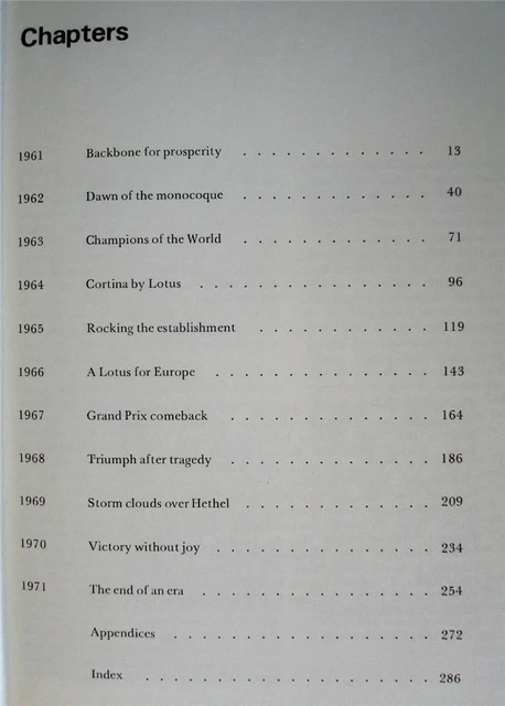The Story Of Lotus 1961-1971 Growth Of A Legend Doug Nye Car Book 2