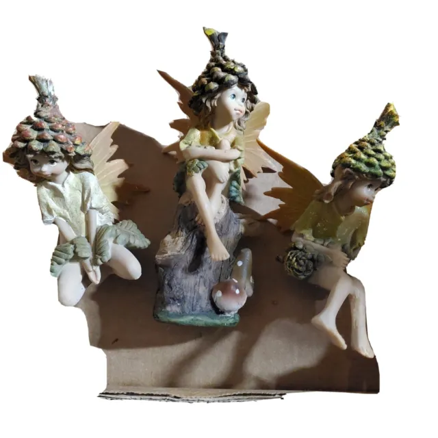 Miniature Fairy Pine Cone Pixies