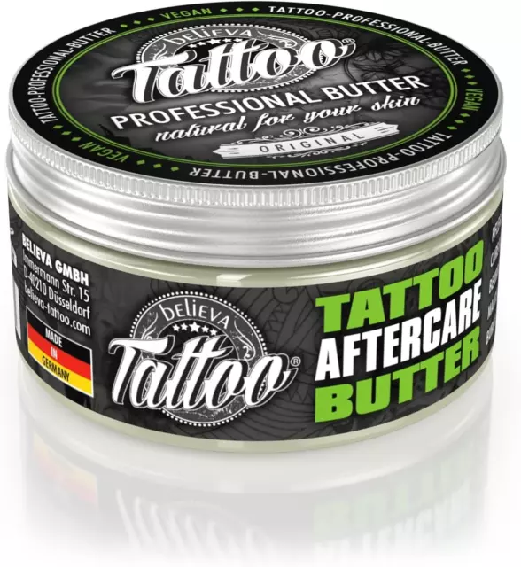 Believa Tattoo Professional Butter - Crème De Soin Végétalienne Pour Tatouage - 2