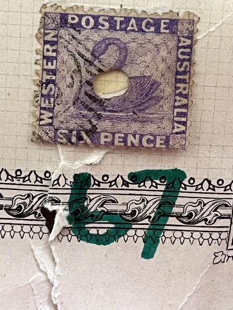 Western Australia stamp. Used What 67