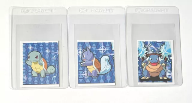 Pokemon Stickers Shiny Hologram Series 1 Merlin Complete Your Album S1-S36