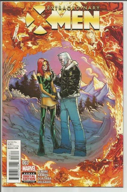 EXTRAORDINARY X-MEN (Marvel 2016) 3  Lemire Ramos OLD MAN LOGAN JEAN GREY NM