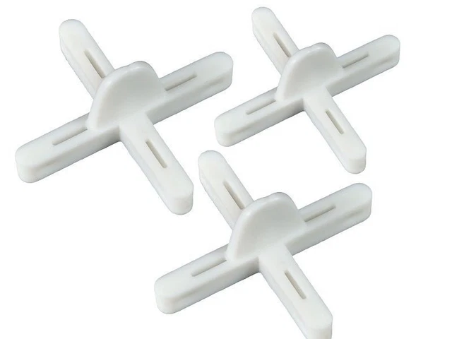 1000 Croisillons Carrelage 5mm Blanc - Entretoises Pour Pose Carrelage Autonivelant