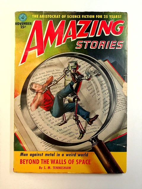 Amazing Stories Pulp Nov 1951 Vol. 25 #11 GD/VG 3.0 TRIMMED