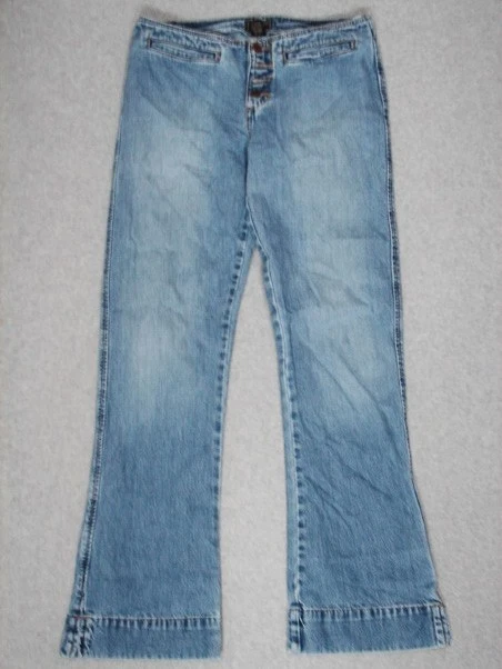 KF11442 GREAT USA ABERCROMBIE & FITCH *FLARE* WOMENS JEANS sz2!