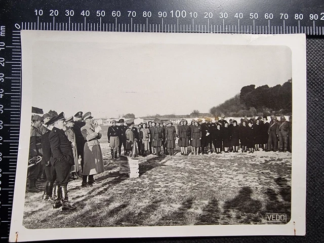 Foto regio esercito UMPA Roma marzo 1940 gen. Fiorentini mvsn ccnn arditi 