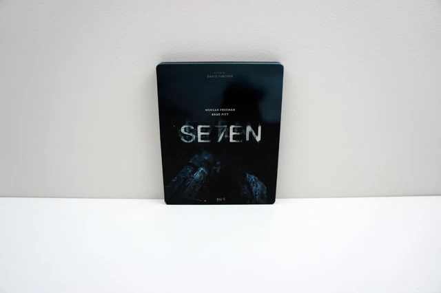 SE7EN 4K + Blu Ray Steelbook Brad Pitt Morgan Freeman Thriller PAL ...