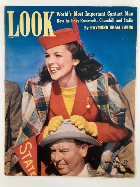 VTG Look Magazine October 21 1941 The Graduation of Phyllis Forbes No Label