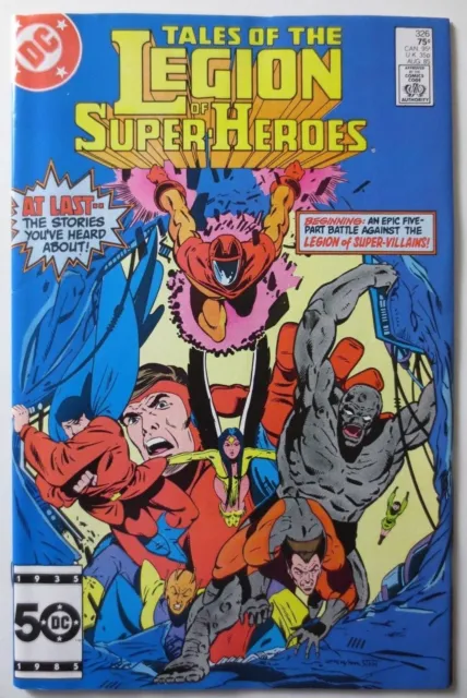 Tales of the Legion of Super-Heroes #326 (Aug 1985, DC) (C5330) Super-Villains