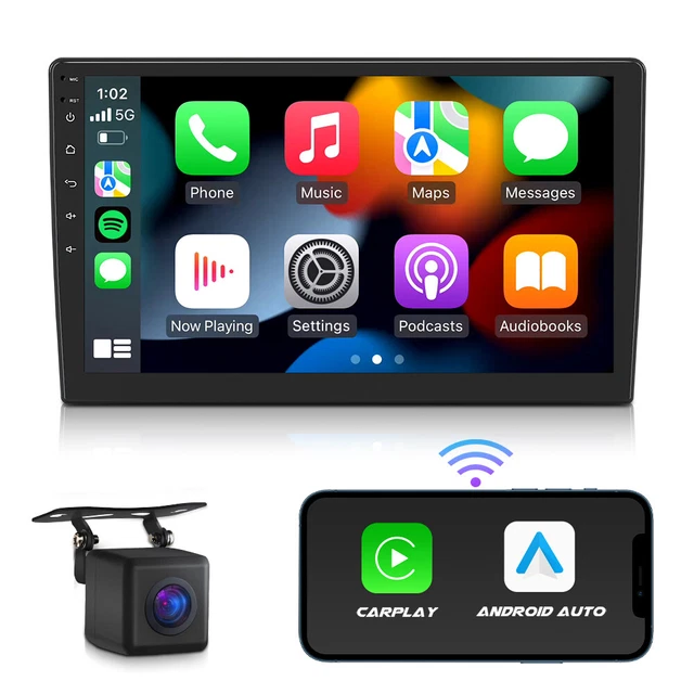CAM+Eonon X20 Plus 10.1" Smart Android Auto CarPlay Double 2DIN Car Radio Stereo