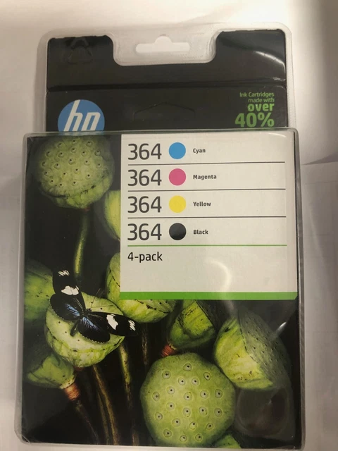 N9J73AE - multipack originale - 4 cartucce BK C M Y - per Hp n.364 -