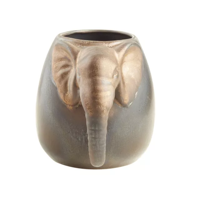 Ceramic Elephant Mug - Elephant Coffee Mug, Elephant Shaped Tea Cup Holds 32 Oz