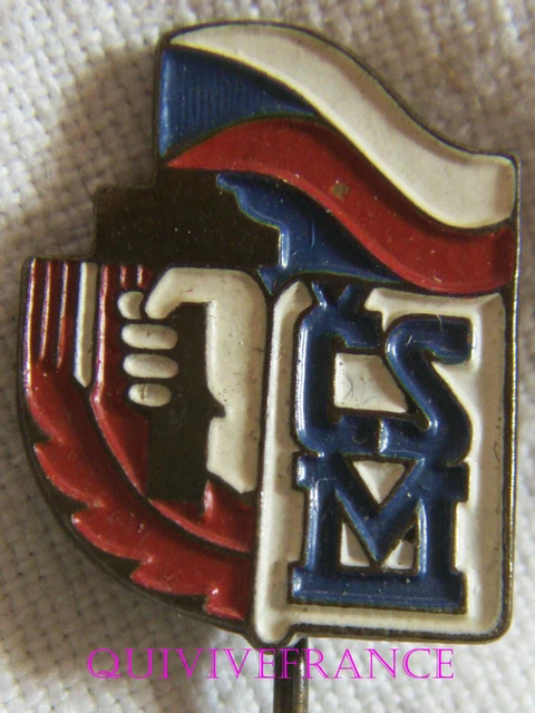 Insigne Fédération Mondiale de la Jeunesse Démocratique (FMJD