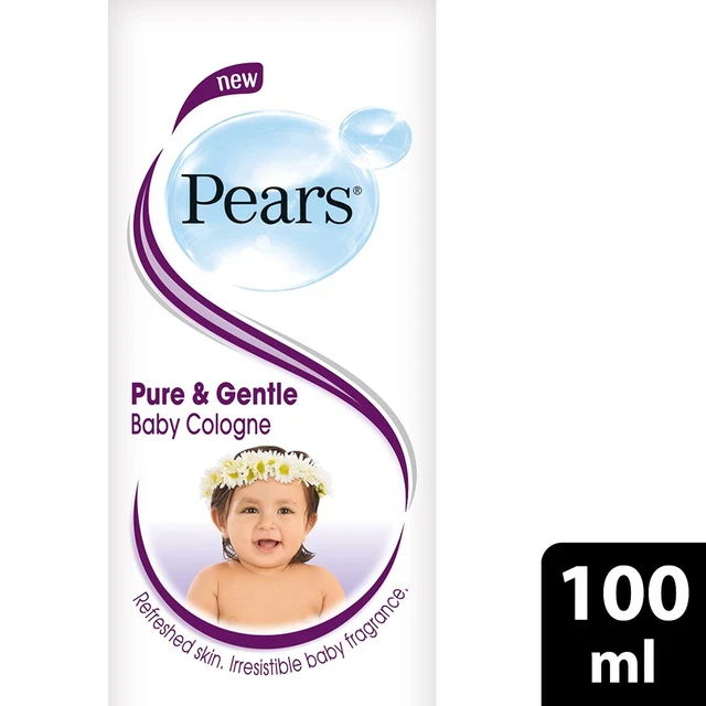 Nueva fragancia Pears Baby Cologne 100 ml piel pura y suave refrescada larga duración