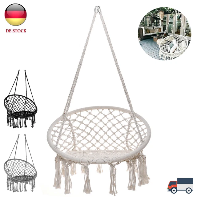 Hängesessel Hängesitz Hängestuhl Hängeschaukel Hängekorb Hängematte Schaukel DE