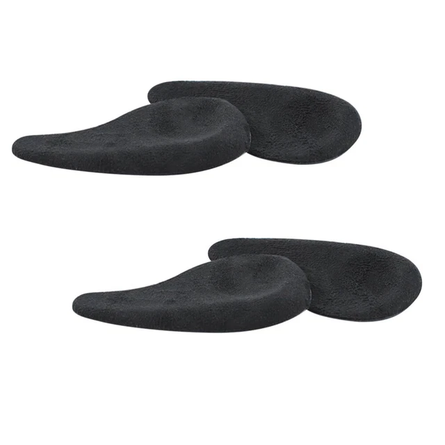 2 Pairs Patins De Chaussures Mode Jambe Gélule Hommes Et Femmes Demi-coussinet