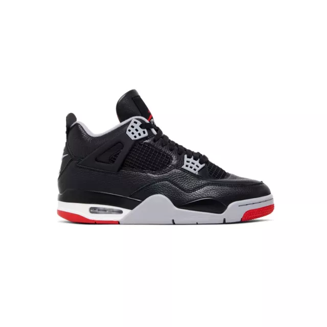 Air Jordan 4 Retro Bred Reimagined Men's FV5029-006 Black/Cement Gray SZ 5-16