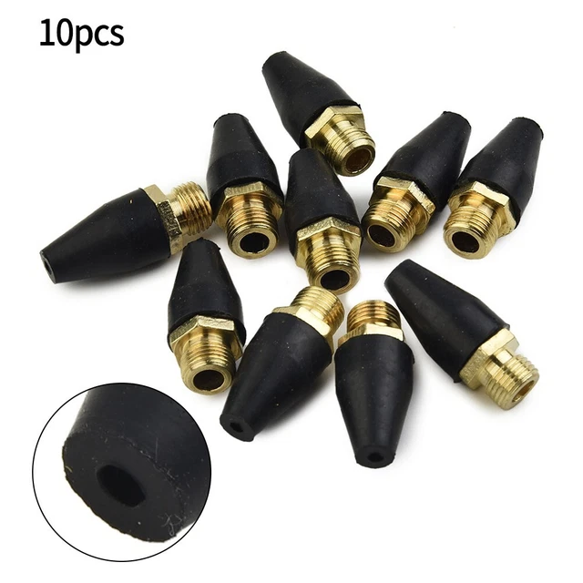 35x12 MM Caoutchouc Injecteur Pièces Remplacement Safety-Tip Outils 10 Pièce